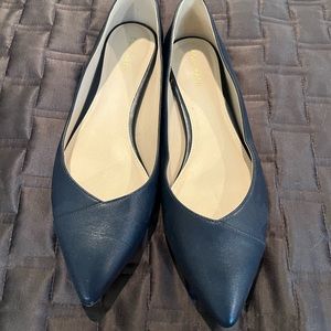 Blue Cole Haan Leather Ballet Flats Size 8B